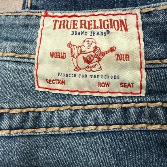 True Religion Skinny low rise flap pockets Jeans size 27 - Picture 5 of 12